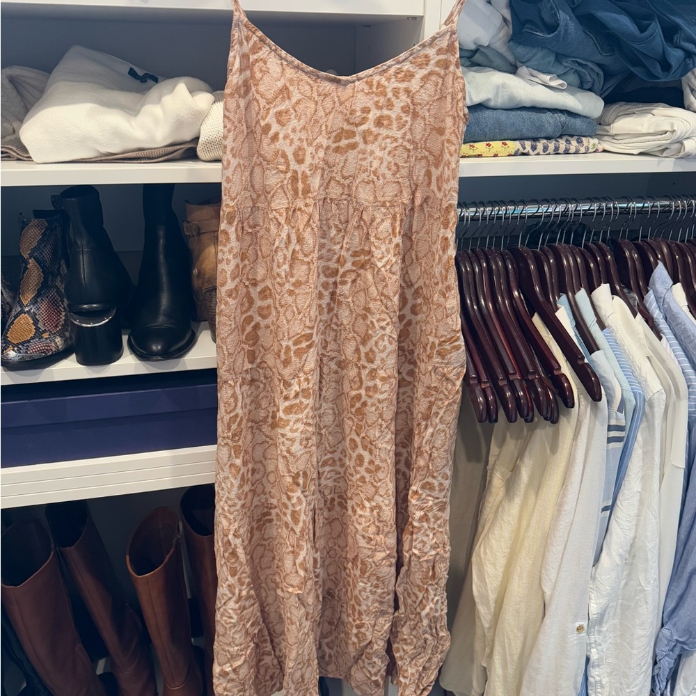 Show Me Your MuMu Pink and Gold Maxi Cocktail Dress